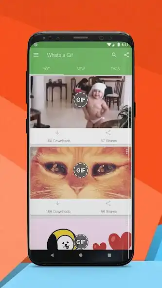 Play Whats a Gif(Saver, Share)  and enjoy Whats a Gif(Saver, Share) with UptoPlay