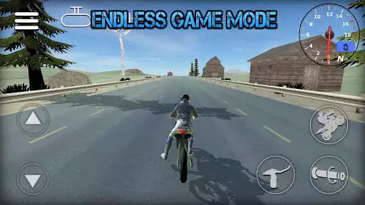 Play Wheelie Rider 3D - Traffic 3D as an online game Wheelie Rider 3D - Traffic 3D with UptoPlay