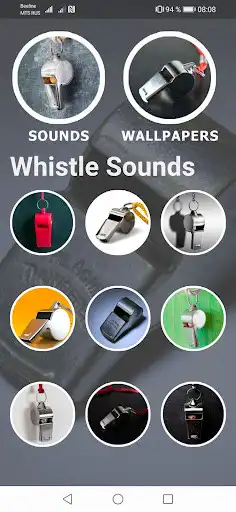 Play Whistle Sounds and Wallpapers as an online game Whistle Sounds and Wallpapers with UptoPlay