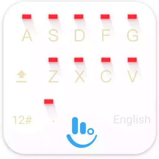 Free play online White Christmas Keyboard Theme  APK