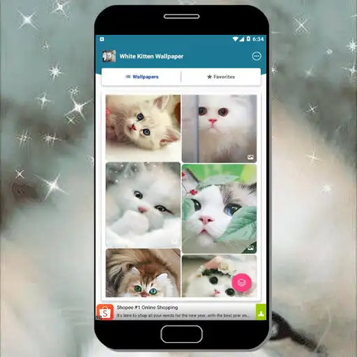 Play White Kitten Wallpaper  and enjoy White Kitten Wallpaper with UptoPlay