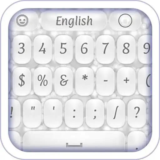 Free play online White Pearl Keyboard  APK