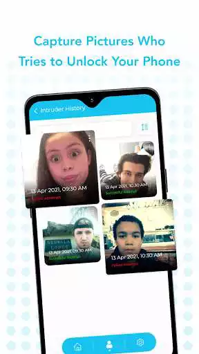 Play Who Tried to unlock my Phone? Capture Photos as an online game Who Tried to unlock my Phone? Capture Photos with UptoPlay