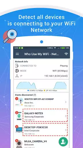 Play Who Uses My WiFi - Net Scanner  and enjoy Who Uses My WiFi - Net Scanner with UptoPlay