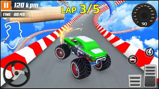 Play Wicked Truck Car Stunts: Climb Driving & Shooting  and enjoy Wicked Truck Car Stunts: Climb Driving & Shooting with UptoPlay