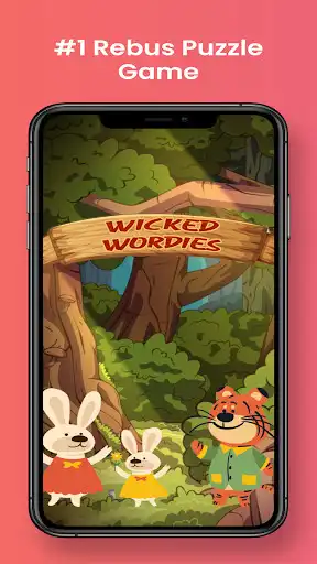 Play Wicked Wordies - Rebus Puzzle  and enjoy Wicked Wordies - Rebus Puzzle with UptoPlay