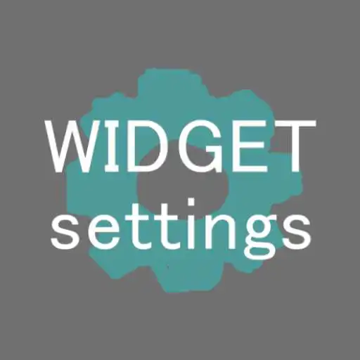 Free play online Widget Settings APK