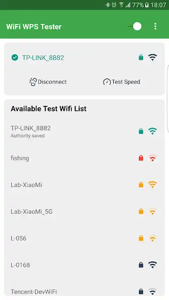 Play WiFi WPS Tester - No Root To Detect WiFi Risk