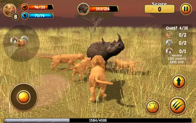 Play Wild Lion Simulator 3D