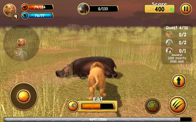 Play Wild Lion Simulator 3D