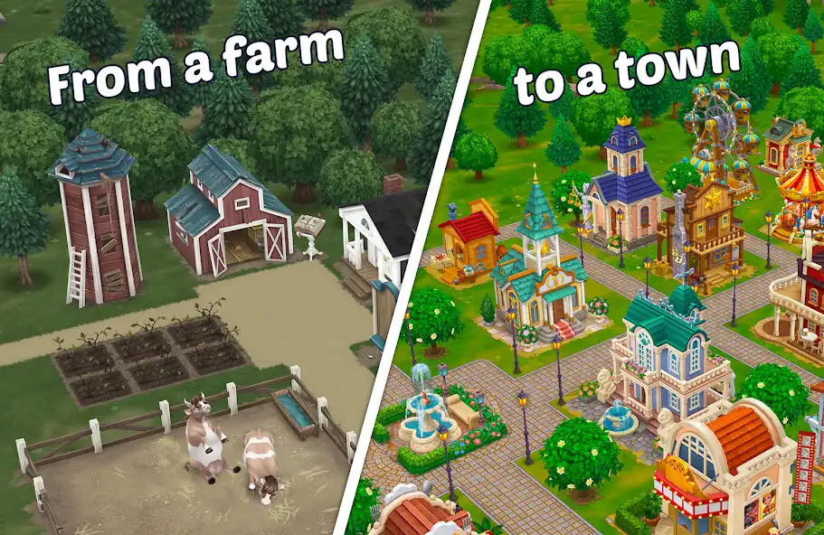 Play Wild West: Farm Town Build  and enjoy Wild West: Farm Town Build with UptoPlay