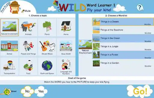 Play WILD Word Learner 1  and enjoy WILD Word Learner 1 with UptoPlay