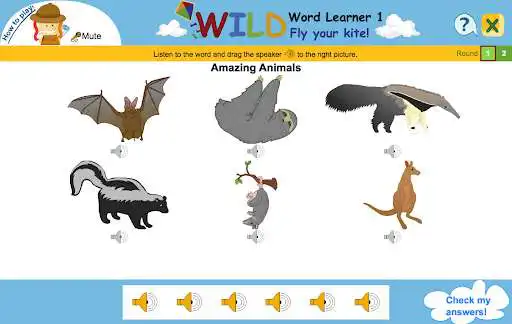 Play WILD Word Learner 1 as an online game WILD Word Learner 1 with UptoPlay