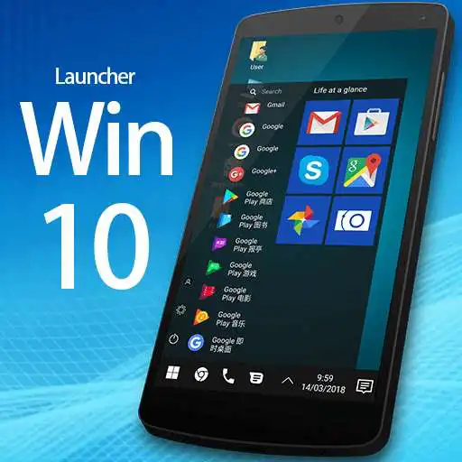 Free play online Win10 launcher theme &wallpaper  APK