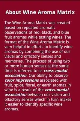 Play Wine Aroma Matrix