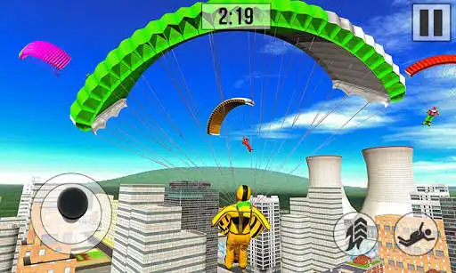 Play Wingsuit Simulator 2019: Skydiving 3D Base Jump as an online game Wingsuit Simulator 2019: Skydiving 3D Base Jump with UptoPlay