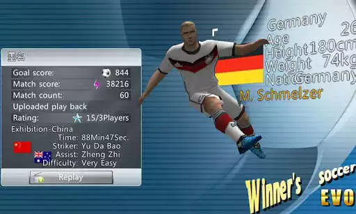 Play Winner Soccer Evolution