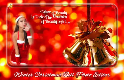 Play Winter Christmas Bell Photo Editor-Xmas Frames as an online game Winter Christmas Bell Photo Editor-Xmas Frames with UptoPlay