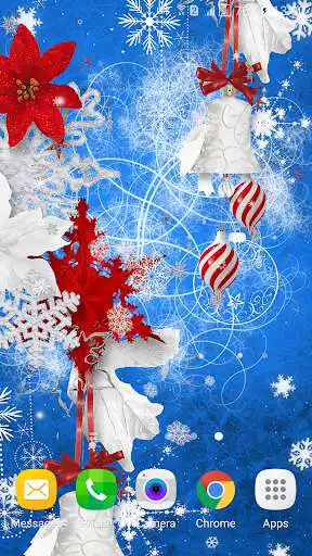 Play Winter Holidays live wallpaper