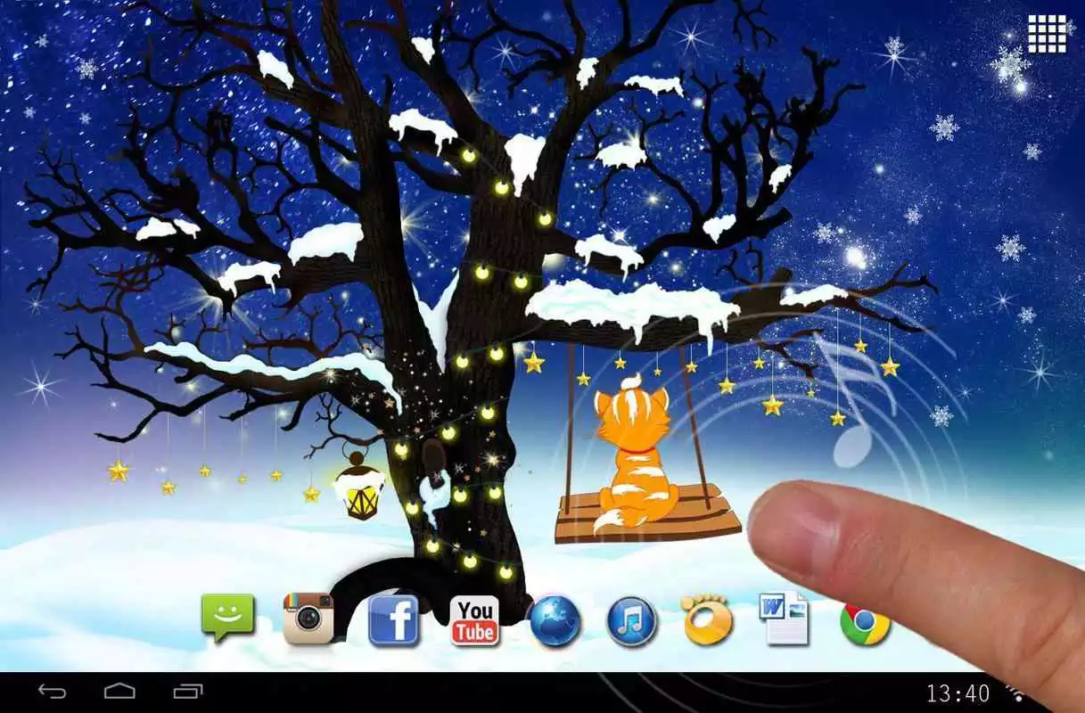 Play Winter Kitty Game LWP