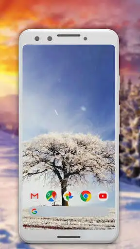 Play Winter Landscape Live Video Wallpaper as an online game Winter Landscape Live Video Wallpaper with UptoPlay