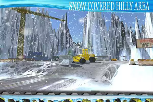 Play Winter Snow Plow Truck Sim 3D