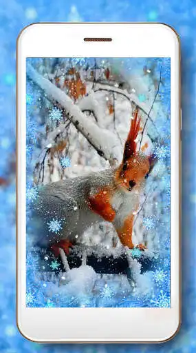 Play Winter Squirrel Live Wallpaper as an online game Winter Squirrel Live Wallpaper with UptoPlay