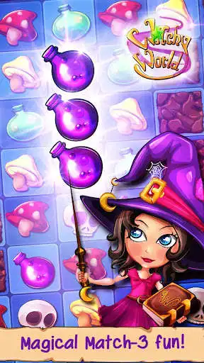 Play Witchy World  and enjoy Witchy World with UptoPlay