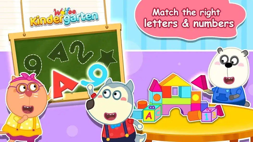 Play Wolfoo Kindergarten as an online game Wolfoo Kindergarten with UptoPlay