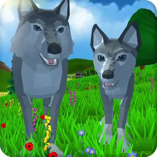 Run free android online Wolf Simulator: Wild Animals 3D APK