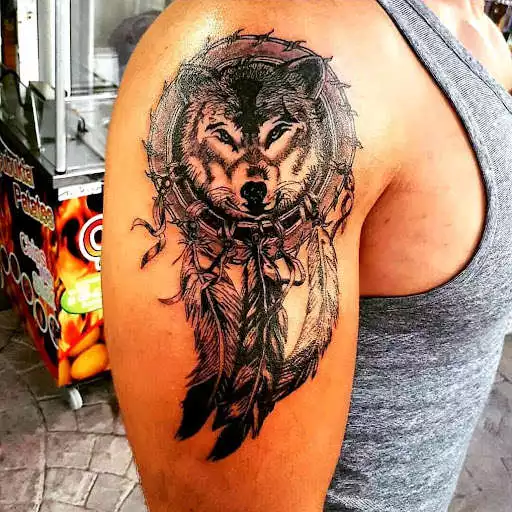 Play Wolf Tattoo