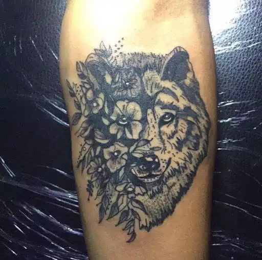 Play Wolf Tattoo