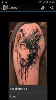 Play Wolf Tattoo