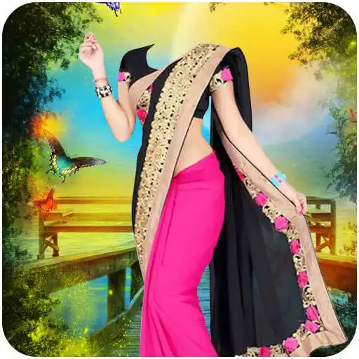 Free play online Woman Fancy Saree Photo Suit Editor -Photo Montage  APK