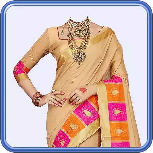 Run free android online Women Bridal Saree Photo Suit APK