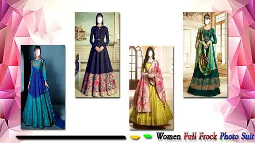 Play Women Full Frock Photo Suit as an online game Women Full Frock Photo Suit with UptoPlay