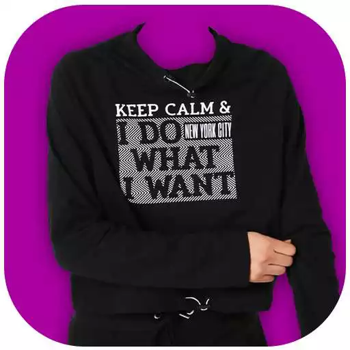 Play Women Trendy Sweatshirt Suit Photo Editor APK