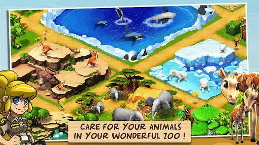 Jouez à Wonder Zoo : Jeu de sauvetage d'animaux et profitez de Wonder Zoo : Jeu de sauvetage d'animaux avec UptoPlay