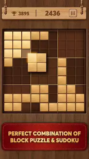 Play Wood Block - Cube Puzzle Game as an online game Wood Block - Cube Puzzle Game with UptoPlay