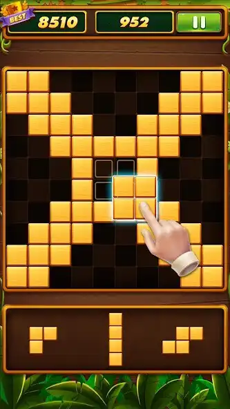 Play Wood Block Puzzle Game-Classic as an online game Wood Block Puzzle Game-Classic with UptoPlay