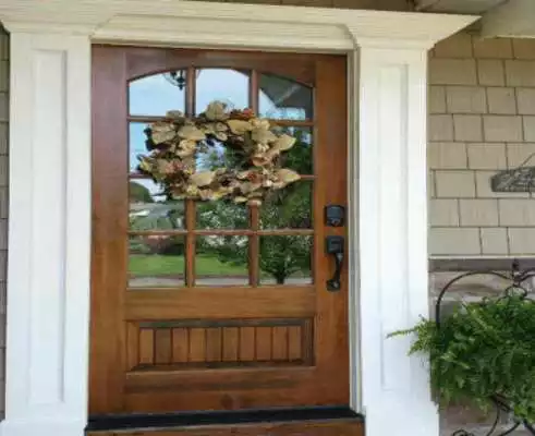 Play Wooden Front Door Design