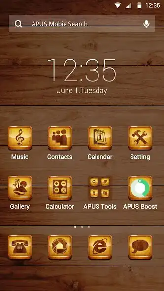 Play Wooden Life APUS theme  and enjoy Wooden Life APUS theme with UptoPlay