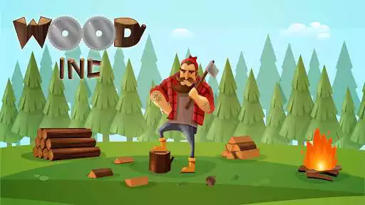 Play Wood Inc. - 3D Idle Lumberjack Simulator Game  and enjoy Wood Inc. - 3D Idle Lumberjack Simulator Game with UptoPlay