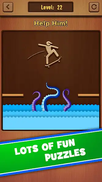 Play WoodStickman:PuzzleDraw  and enjoy WoodStickman:PuzzleDraw with UptoPlay