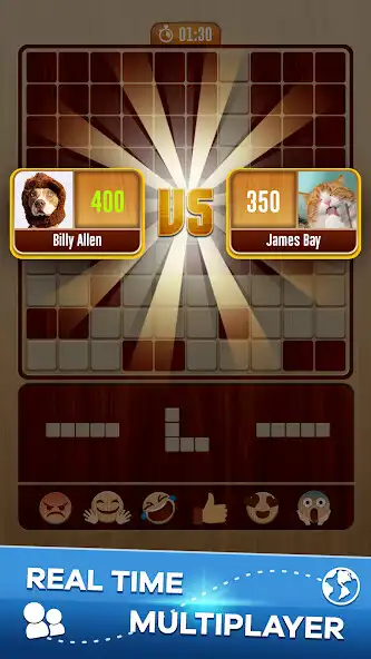 Play Woody Battle Block Puzzle Dual  and enjoy Woody Battle Block Puzzle Dual with UptoPlay