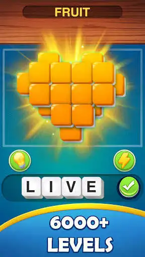 Play Word Block Puzzle  and enjoy Word Block Puzzle with UptoPlay