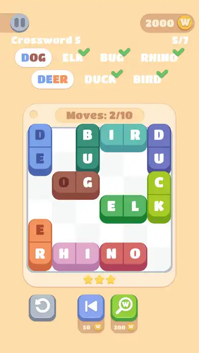 Play Word Blocks Puzzle as an online game Word Blocks Puzzle with UptoPlay