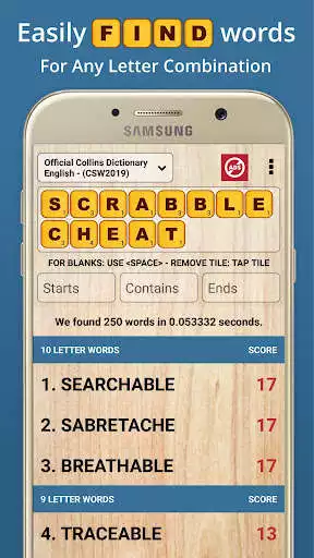 Play Word Checker - For Scrabble & Words with Friends  and enjoy Word Checker - For Scrabble & Words with Friends with UptoPlay