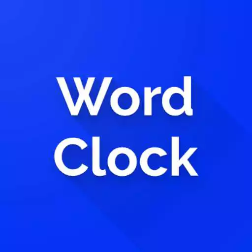 Play Word Clock Widget - Simple Clock Widget APK