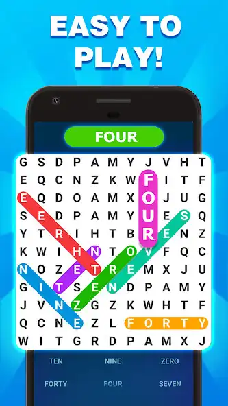 Play Word Connect - Word Search as an online game Word Connect - Word Search with UptoPlay